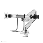 Picture of Neomounts NM-D775DXSILVER Monitor arm 10-32" - gas spring - Topfix - 180°-stop