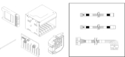 Picture of Lenovo ThinkSystem ST250 3.5" SATA/SAS 4-Bay Backplane Kit HDD enclosure Metallic 3.5"