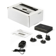 Picture of StarTech.com 10GbE Fiber Ethernet Media Converter for 1/2.5/5/10Gbps Network NBASE-T SFP to RJ45 Multigigabit Singlemode/Multimode Fiber Optic to Copper Network Ethernet to Fiber Bridge~10GbE Fiber Ethernet Media Converter for 10Gbps Network 10GBASE-T SFP to RJ45 Multigigabit Singlemode/Multimode Fiber Optic to Copper Network Ethernet to Fiber Bridge