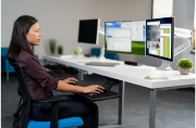 Picture of Kensington One-Touch Height Adjustable Dual Monitor Arm