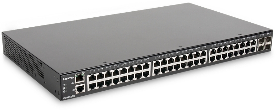 Picture of Lenovo CE0152PB Managed L2/L3 Gigabit Ethernet (10/100/1000) Power over Ethernet (PoE) 1U Black
