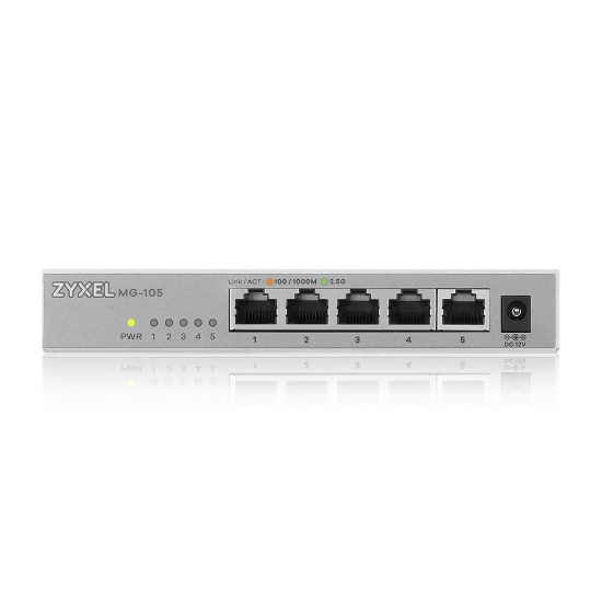 Picture of Zyxel XMG-105 Unmanaged 2.5G Ethernet (100/1000/2500) Grey