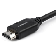Picture of StarTech.com 6" (15cm) HDMI Port Saver Cable - 4K 60Hz High Speed HDMI 2.0 Extension Cable with Ethernet - Short HDMI Extension Cable - HDMI Male to Female Extension Adapter Cord