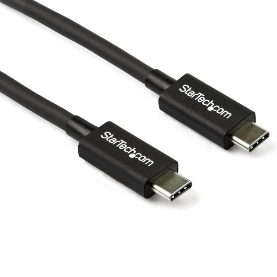 Picture of StarTech.com 0.8 m (2.7 ft.) Thunderbolt 3 to Thunderbolt 3 Cable - 40Gbps