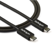 Picture of StarTech.com 0.8 m (2.7 ft.) Thunderbolt 3 to Thunderbolt 3 Cable - 40Gbps