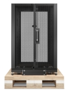 Picture of APC NetShelter SX, Server Rack Enclosure, 18U, Shock Packaging, Black, 925H x 600W x 1070D mm