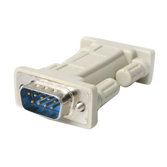 Picture of StarTech.com DB9 RS232 Serial Null Modem Adapter - M/M