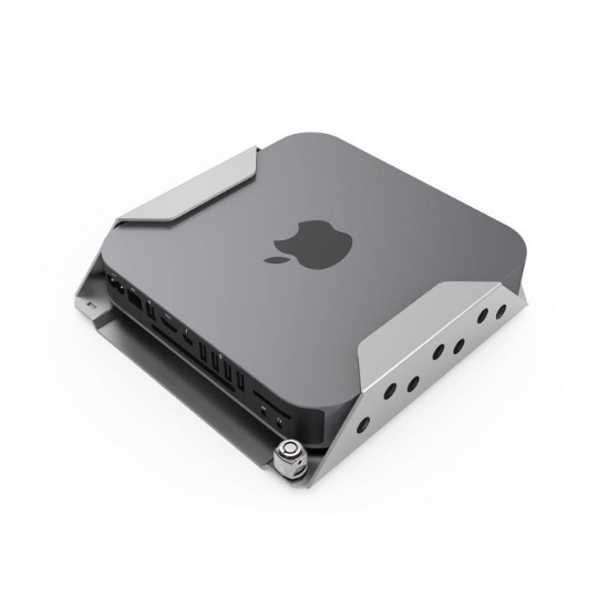 Picture of Compulocks Mac mini Security Mount with Keyed Cable Lock Silver