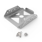 Picture of Compulocks Mac mini Security Mount with Keyed Cable Lock Silver