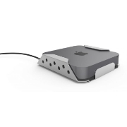 Picture of Compulocks Mac mini Security Mount with Keyed Cable Lock Silver