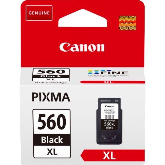 Picture of Canon PG-560XL High Yield Black Ink Cartridge