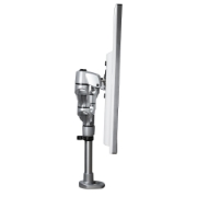 Picture of StarTech.com Desk Mount Dual Monitor Arm - Premium Articulating Monitor Arm - up to 30” VESA Mount Displays - Height Adjustable Monitor Mount - Rotate/Tilt/Swivel - Clamp/Grommet - Silver