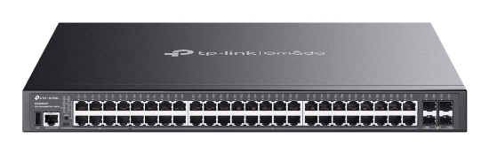 Picture of TP-Link Omada SG5452XMPP network switch Managed L3 Gigabit Ethernet (10/100/1000) Power over Ethernet (PoE) Black