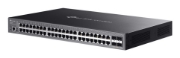 Picture of TP-Link Omada SG5452XMPP network switch Managed L3 Gigabit Ethernet (10/100/1000) Power over Ethernet (PoE) Black