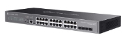 Picture of TP-Link Omada SG5428X network switch Managed L3 Gigabit Ethernet (10/100/1000) Black