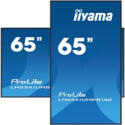 Picture of iiyama LH6541UHS-B1AG Signage Display 163.8 cm (64.5") LCD 500 cd/m² 4K Ultra HD Black 24/7