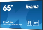 Picture of iiyama LH6541UHS-B1AG Signage Display 163.8 cm (64.5") LCD 500 cd/m² 4K Ultra HD Black 24/7