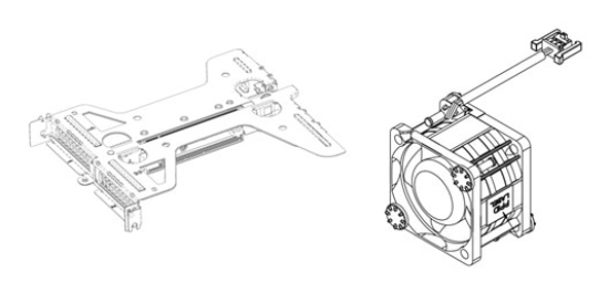 Picture of DELL 330-BCYP computer cooling system part/accessory Mounting kit