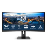 Picture of Philips B Line 345B1C/00 computer monitor 86.4 cm (34") 3440 x 1440 pixels Quad HD LCD Black