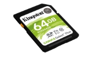 Picture of Kingston Technology 64GB SDXC Canvas Select Plus 100R C10 UHS-I U1 V10