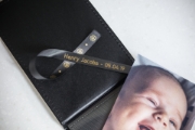 Picture of Brother TZE-R354 label-making tape Gold on black