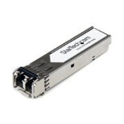 Picture of StarTech.com Arista Networks SFP-10G-SR Compatible SFP+ Module - 10GBASE-SRL - 10GbE Multimode Fiber MMF Optic Transceiver - 10GE Gigabit Ethernet SFP+ - LC 300m - 850nm - DDM