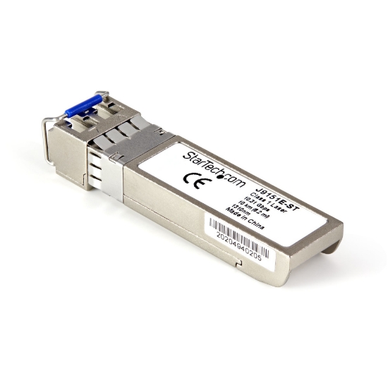 Picture of StarTech.com HPE J9151E Compatible SFP+ Module - 10GBASE-LR - 10GbE Single Mode Fiber Optic Transceiver - 10GE Gigabit Ethernet SFP+ - LC 10km - 1310nm - DDM HPE 2930F, 8325, 3810M