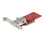 Picture of StarTech.com Dual M.2 PCIe SSD Adapter Card - x8 / x16 Dual NVMe or AHCI M.2 SSD to PCI Express 3.0 - M.2 NGFF PCIe (M-Key) Compatible - Supports 2242, 2260, 2280 - JBOD - Mac & PC