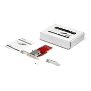 Picture of StarTech.com Dual M.2 PCIe SSD Adapter Card - x8 / x16 Dual NVMe or AHCI M.2 SSD to PCI Express 3.0 - M.2 NGFF PCIe (M-Key) Compatible - Supports 2242, 2260, 2280 - JBOD - Mac & PC