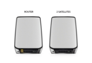 Picture of NETGEAR Orbi RBK853 AX6000 WiFi 6 Mesh System Tri-band (2.4 GHz / 5 GHz / 5 GHz) Wi-Fi 6 (802.11ax) Grey 4 Internal