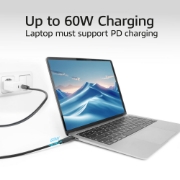 Picture of ACT USB 3.0 10Gbps 60W USB Type-C Cable, 3 meters
