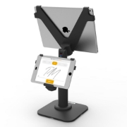Picture of Compulocks iPad 10.2" Front Facing Mount for Adjustable Height POS Kiosk Black