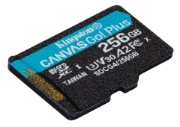 Picture of Kingston Technology 256GB microSDXC Canvas Go Plus Gen4 200MB/s A2 U3 V30 Card + Adapter