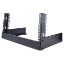 Picture of StarTech.com 2-Post 4U Desktop Server Rack, Small Open Frame 19in Computer Rack, Compact Network Rack for AV / Studio / Data / IT Equipment - Free Standing Two-Post Home/Office Rack