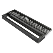 Picture of StarTech.com 2U Rack Mount Security Cover - Hinged Locking Rack Panel/ Cage/Door for Physical Security/ Access Control of 19" Server Rack & Network Cabinet - Assembled w/Mounting Hardware