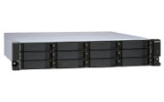 Picture of QNAP TL-R1200S-RP storage drive enclosure HDD/SSD enclosure Black, Grey 2.5/3.5"