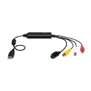Picture of StarTech.com USB Video Capture Adapter Cable - S-Video/Composite to USB 2.0 SD Video Capture Device Cable - TWAIN Support - Analog to Digital Converter for Media Storage - Windows Only