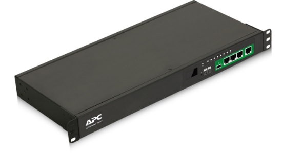 Picture of APC Easy Rack PDU, Switched, 1U, 1 Phase, 3.7kW, 230V, 16A, 8 x C13 outlets, IEC60320 C20 inlet