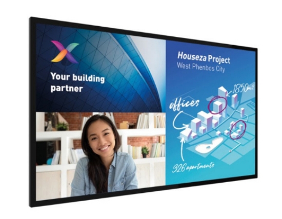 Picture of Philips 65BDL8051C/00 Signage Display 165.1 cm (65") 350 cd/m² 4K Ultra HD Black Touchscreen Android 9.0