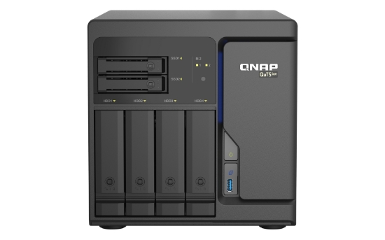 Picture of QNAP TS-h686 NAS Tower Intel® Xeon® D D-1602 8 GB DDR4 0 TB QuTS hero Black
