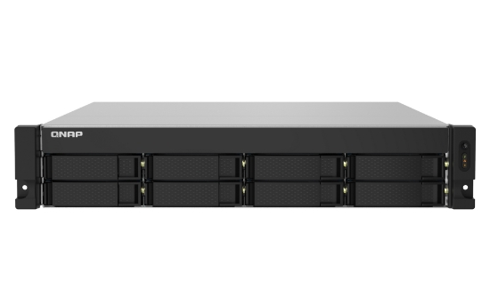 Picture of QNAP TS-832PXU-RP NAS Rack (2U) Annapurna Labs AL324 4 GB DDR4 0 TB QNAP Turbo System Black