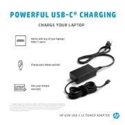 Picture of HP 65W USB-C LC Power Adapter