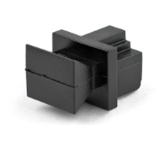 Picture of StarTech.com 100 Pack RJ45 Dust Covers - Reusable RJ45 Blanking Plug/ Dust Cap - Ethernet/LAN Port Protector/ Blocker - Snap In RJ45 Female Jack Protective Cover for Hubs Switches Routers