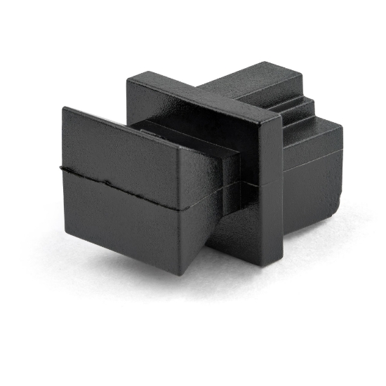 Picture of StarTech.com 100 Pack RJ45 Dust Covers - Reusable RJ45 Blanking Plug/ Dust Cap - Ethernet/LAN Port Protector/ Blocker - Snap In RJ45 Female Jack Protective Cover for Hubs Switches Routers