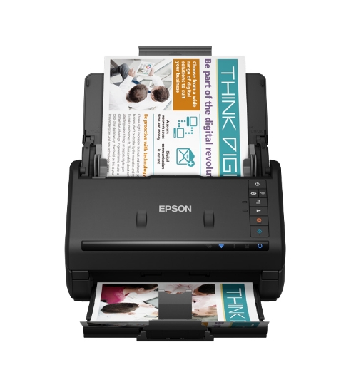 Picture of Epson WorkForce ES-500WII Sheet-fed scanner 600 x 600 DPI A4 Black
