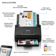 Picture of Epson WorkForce ES-500WII Sheet-fed scanner 600 x 600 DPI A4 Black