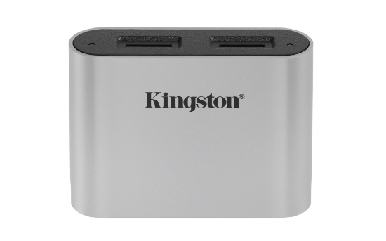 Picture of Kingston Technology USB3.2 Gen1 Workflow Dual-Slot microSDHC/SDXC UHS-II Card Reader