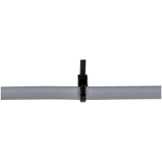 Picture of StarTech.com 4"(10cm) Cable Ties - 1/16"(2mm) wide, 7/8"(22mm) Bundle Diameter, 18lb(8kg) Tensile Strength, Nylon Self Locking Zip Ties with Curved Tip - 94V-2/UL Listed, 100 Pack - Black