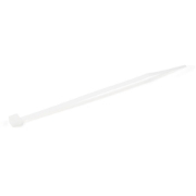 Picture of StarTech.com 4"(10cm) Cable Ties - 1/16"(2mm) wide, 7/8"(22mm) Bundle Diameter, 18lb(8kg) Tensile Strength, Nylon Self Locking Zip Ties with Curved Tip - 94V-2/UL Listed, 1000 Pack - White