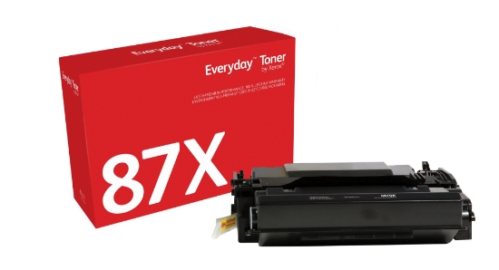 Picture of Everyday ™ Black Toner by Xerox compatible with HP 87X (CF287X), High capacity